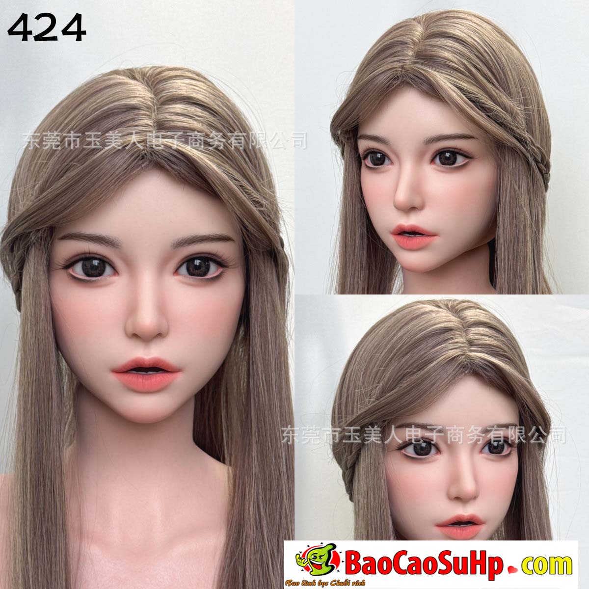 Đầu Búp Bê Full Silicone YT2026 hình ảnh giới thiệu 27