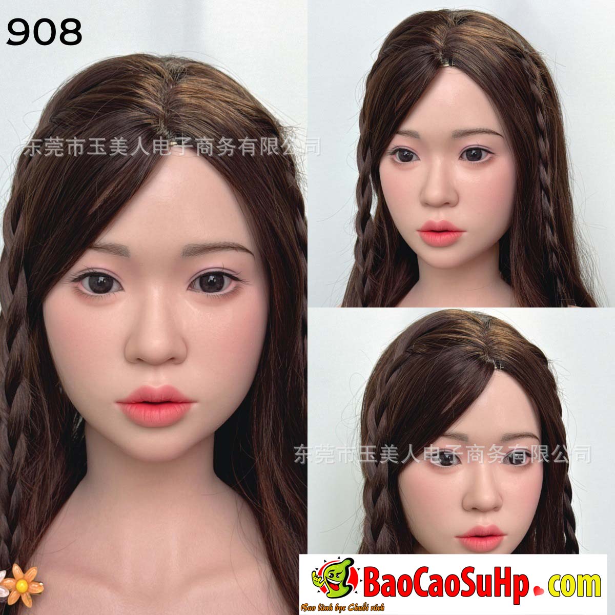 Đầu Búp Bê Full Silicone YT2026 hình ảnh giới thiệu 1