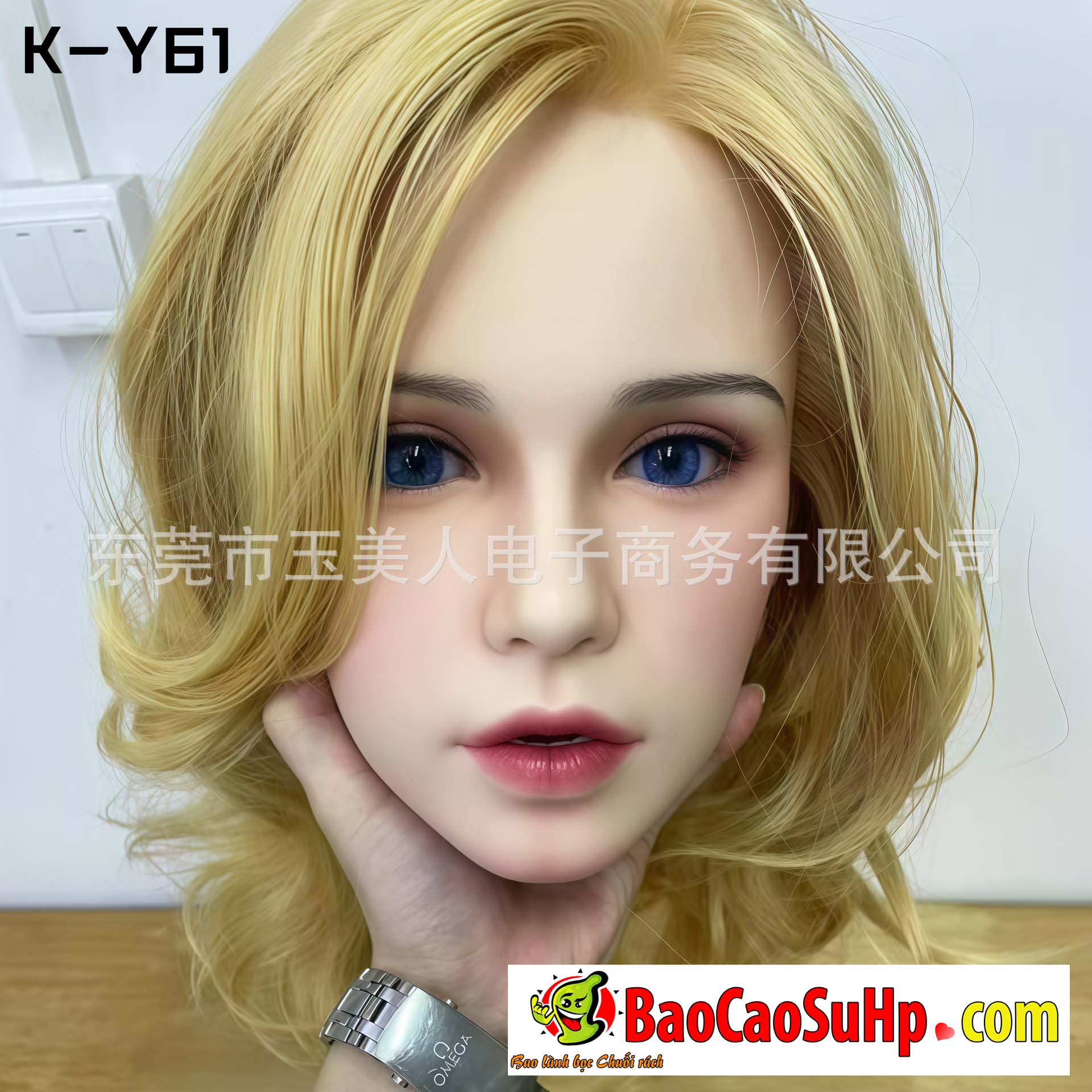 Đầu Búp Bê Full Silicone YT2026 hình ảnh giới thiệu 4