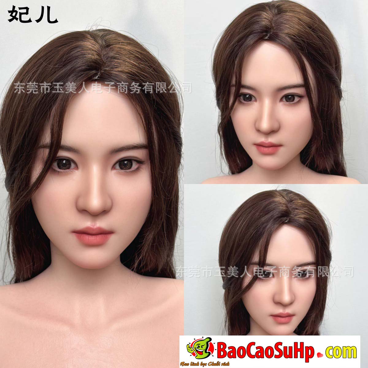 Đầu Búp Bê Full Silicone YT2026 hình ảnh giới thiệu 5