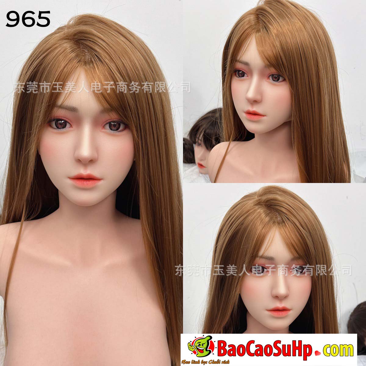 Đầu Búp Bê Full Silicone YT2026 hình ảnh giới thiệu 8