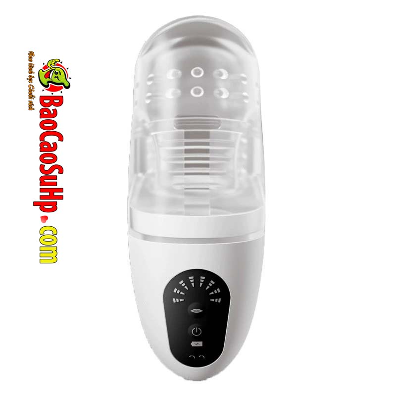 Cốc thủ dâm dạng miệng giả Wakakusa tự động siêu mềm Rung liếm - hình ảnh giới thiệu 6