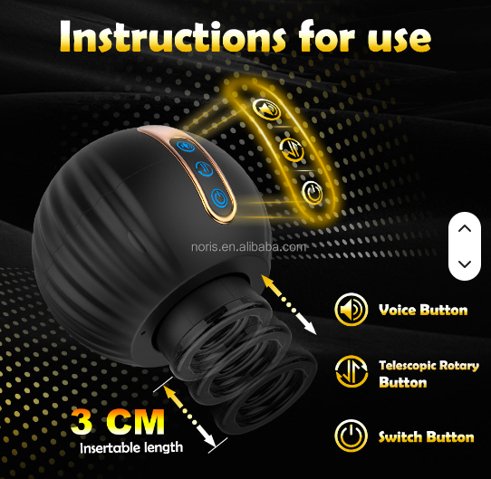 Cốc thủ dâm thụt lên xuống bí ngô Koharubi ball nhỏ gọn