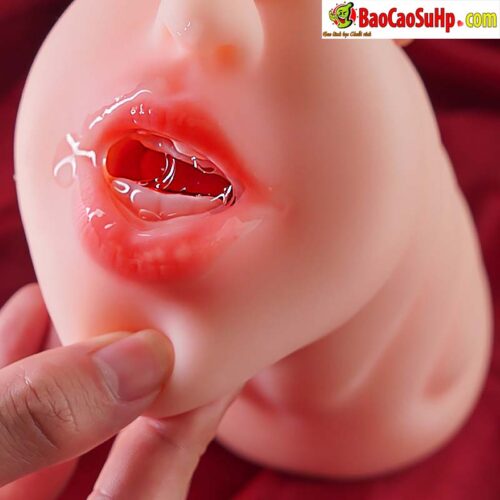 Miệng giả nguyên khối Jiuuy Tâm Di mềm mại có vòng khít 3D Full phụ kiện