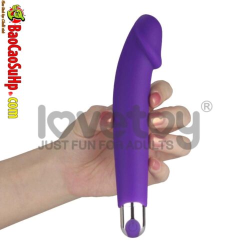Dương vật giả cầm tay mini Lovetoys LV430202 Hanabira Rung Full silicone