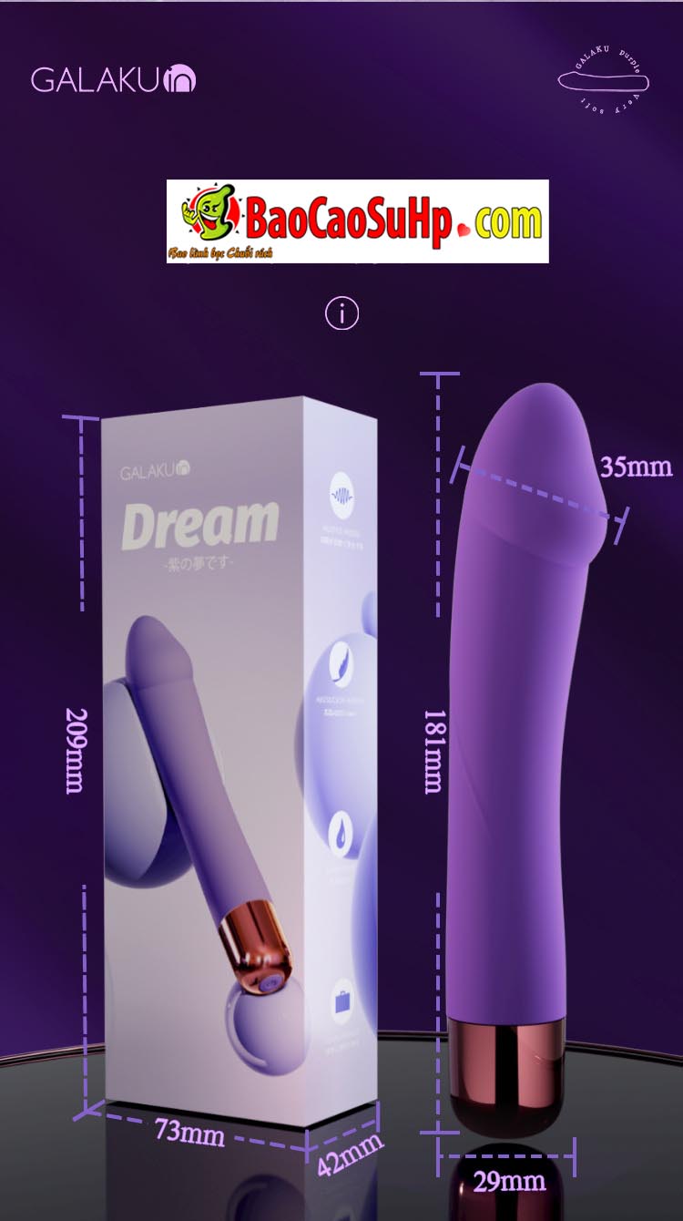 Hình ảnh giới thiệu Dương vật giả Japan Galaku Dream 32