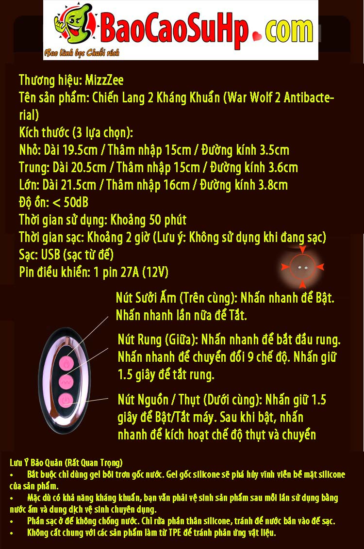 Hình ảnh giới thiệu Dương vật giả đóng đất silicone Mizzzee Rung lắc Primal Instinct 9