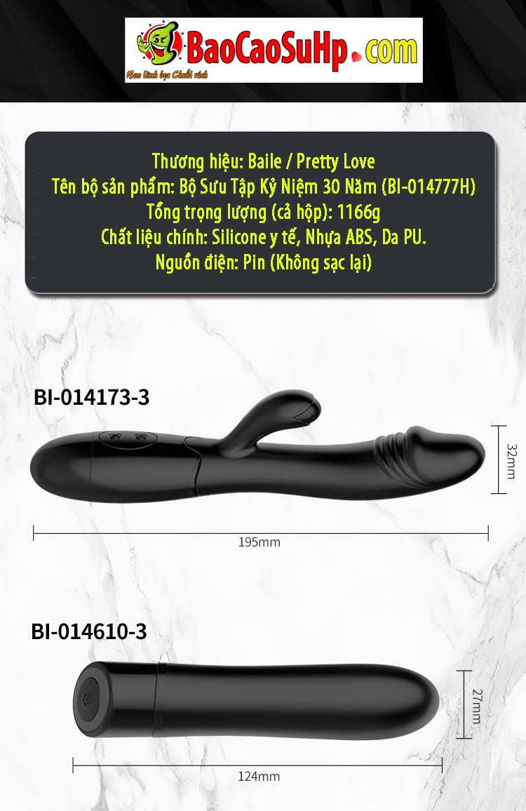 Bo Duong vat gia may rung trung rung Baile 30 anniversary Prestige 6