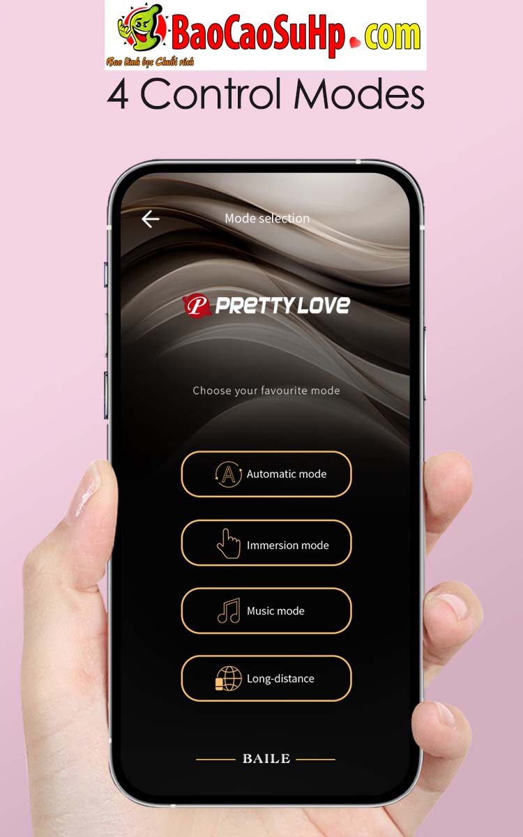 Hình ảnh giới thiệu Trứng rung điều khiển APP Global Prettylove Silicone Poulsen Đậu thần BI-300129HP 7