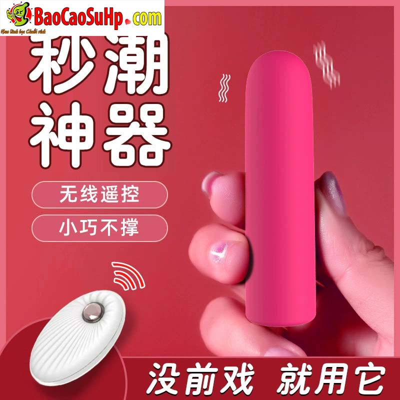 Trứng rung điều khiển từ xa mini Bulet Diamon Falvor Pink nhỏ gọn 