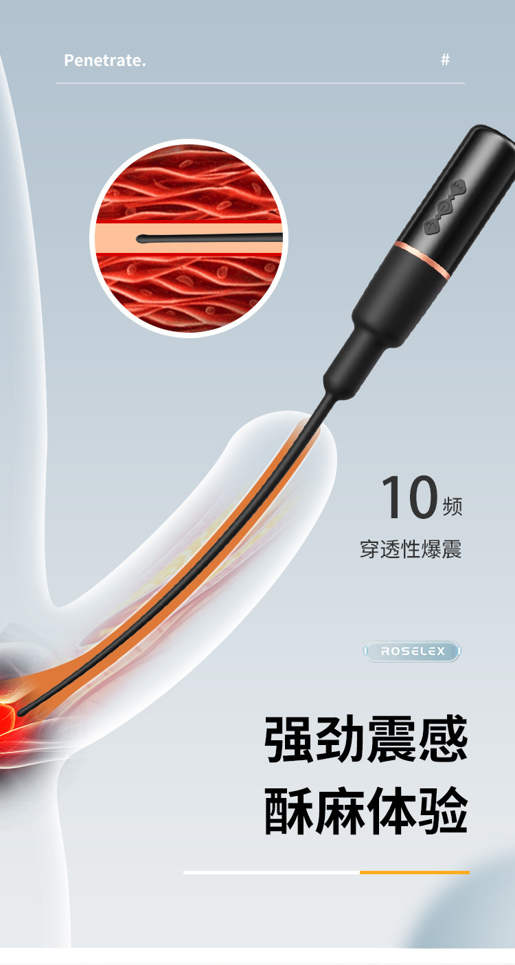 Hình ảnh giới thiệu Thụt niệu đạo Simple Roselex Black - ảnh 6