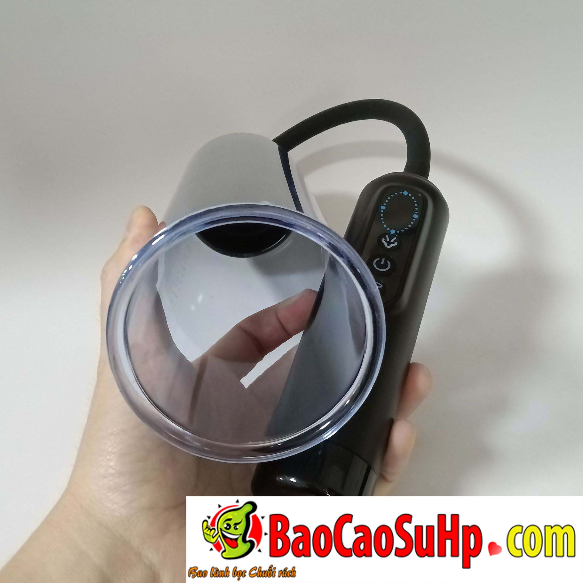 Hình ảnh giới thiệu máy tập luyện làm to cậu bé hút chân không Black Rennes