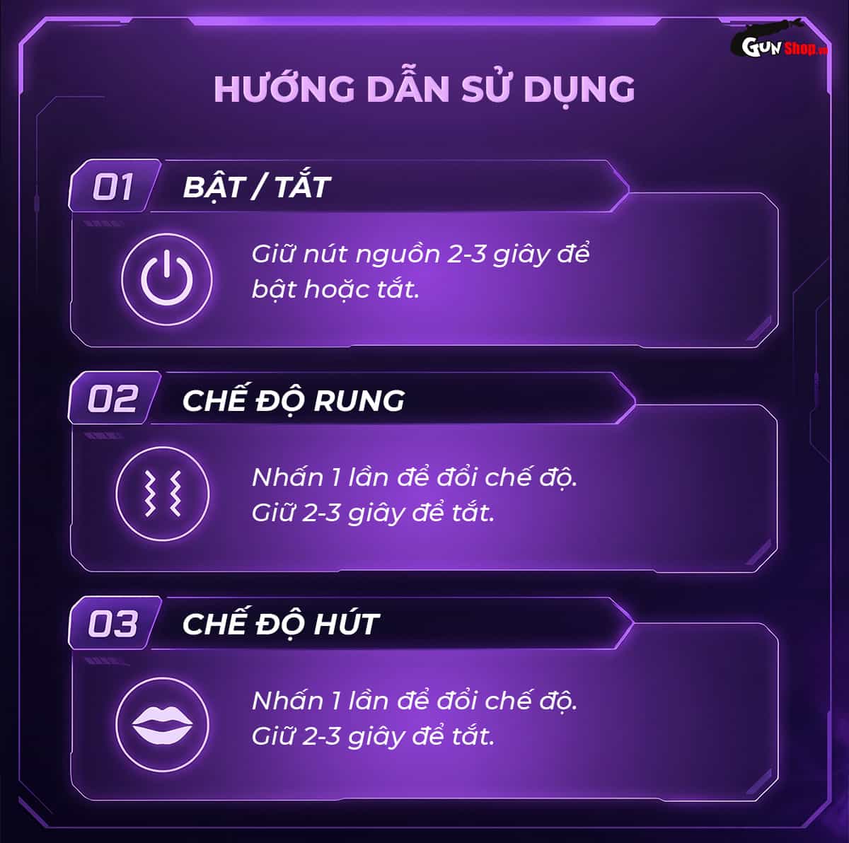 Hướng dẫn cách sử dụng Galaku Sucking Cup 2in1 màu tím than đúng cách