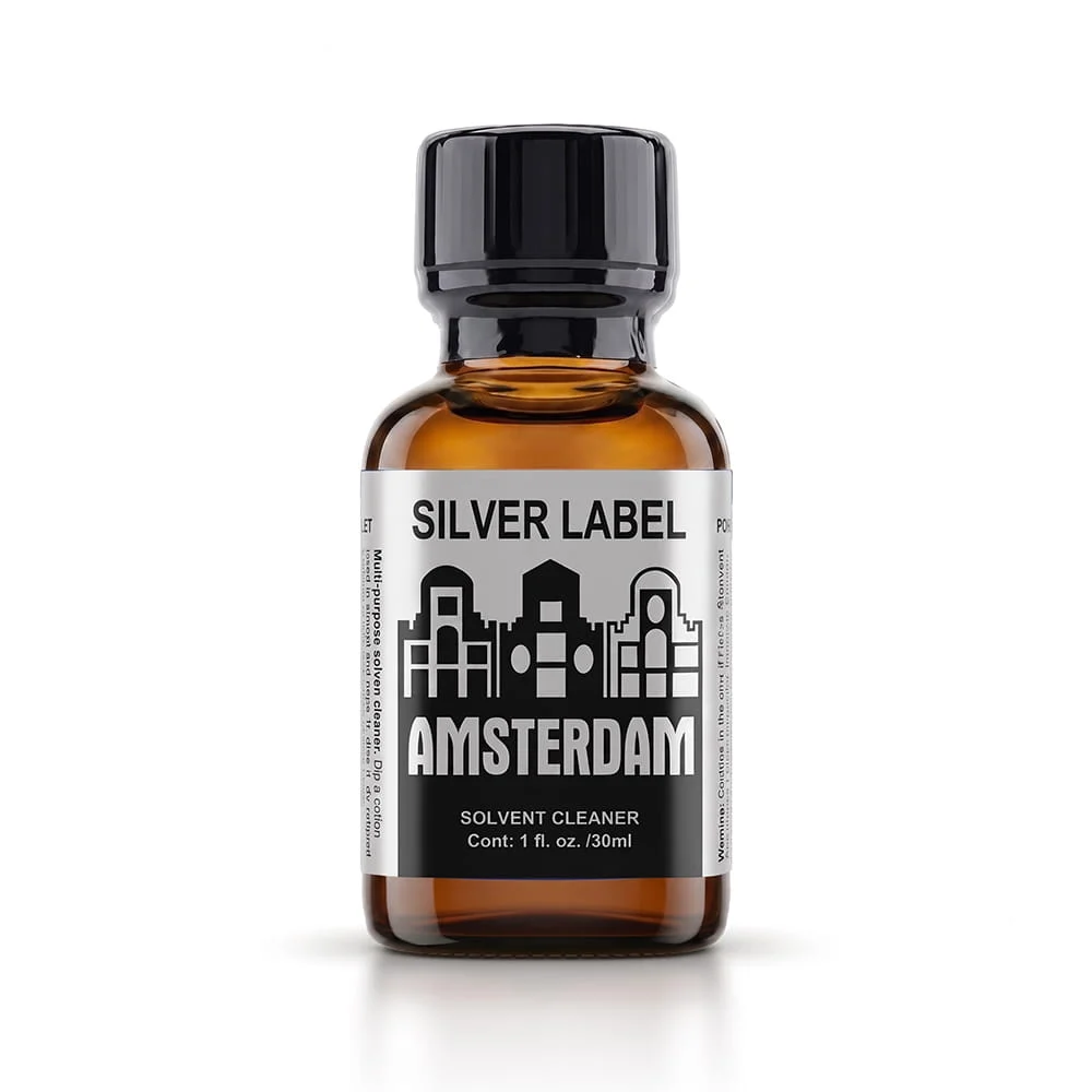Popper DS USA Amsterdam Silver Label 30ml Chai Hít Tăng Khoái Cảm Mỹ