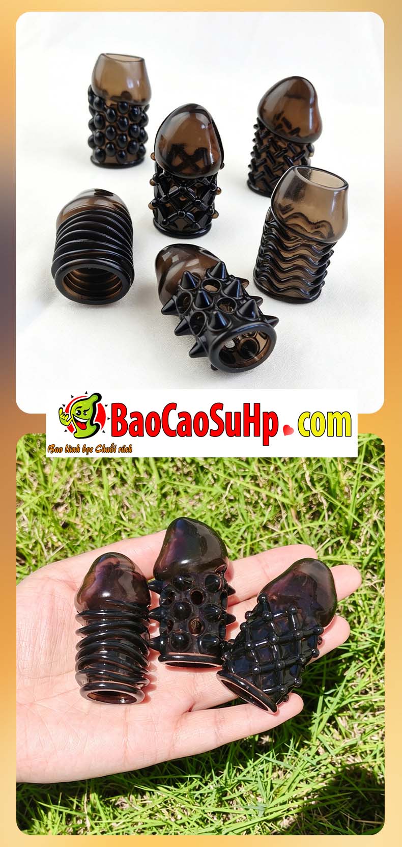 Ảnh giới thiệu Combo 2 bao cao su donden hở đầu Sullivan 10