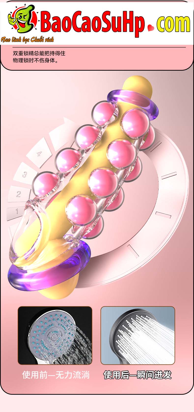 Bao cao su donden sieu bi to ho dau Dragon Ball Lock in 10