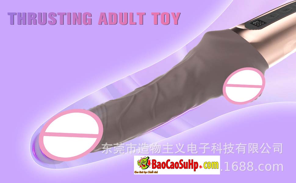 Dương vật giả Silicone Tenebris rung thụt ảnh 8