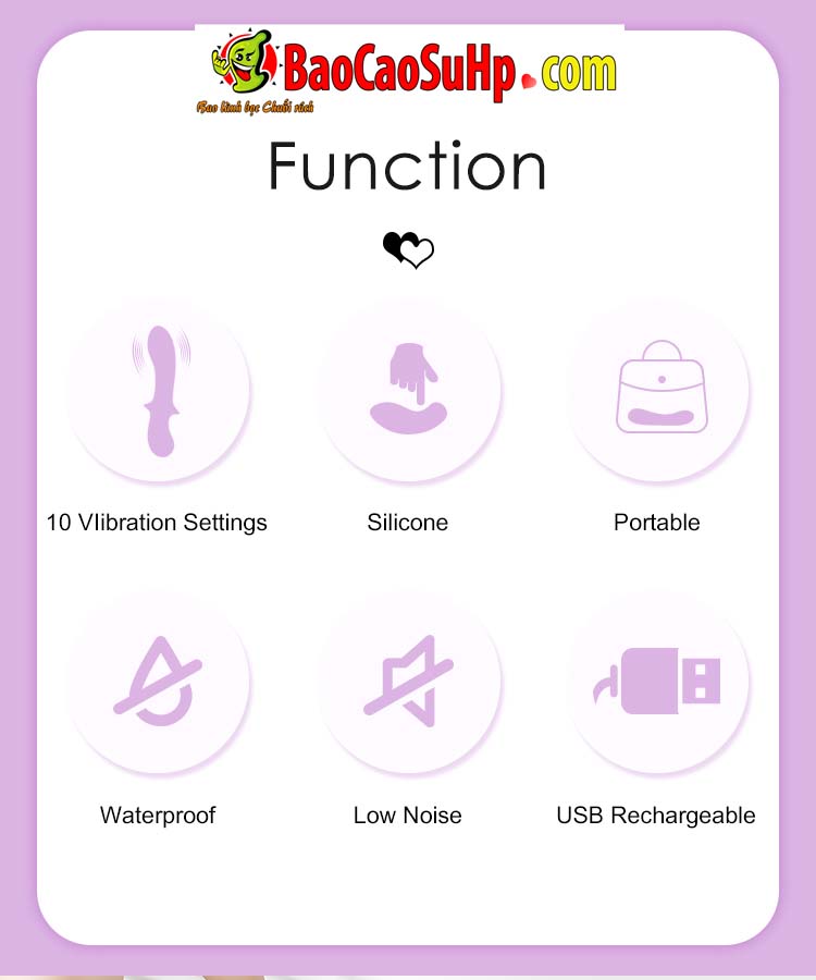 Dương vật giả điểm G sport Prettylove Abigal siêu rung silicone kháng khuẩn - AB Duong vat gia diem G sport Prettylove Abigal 3
