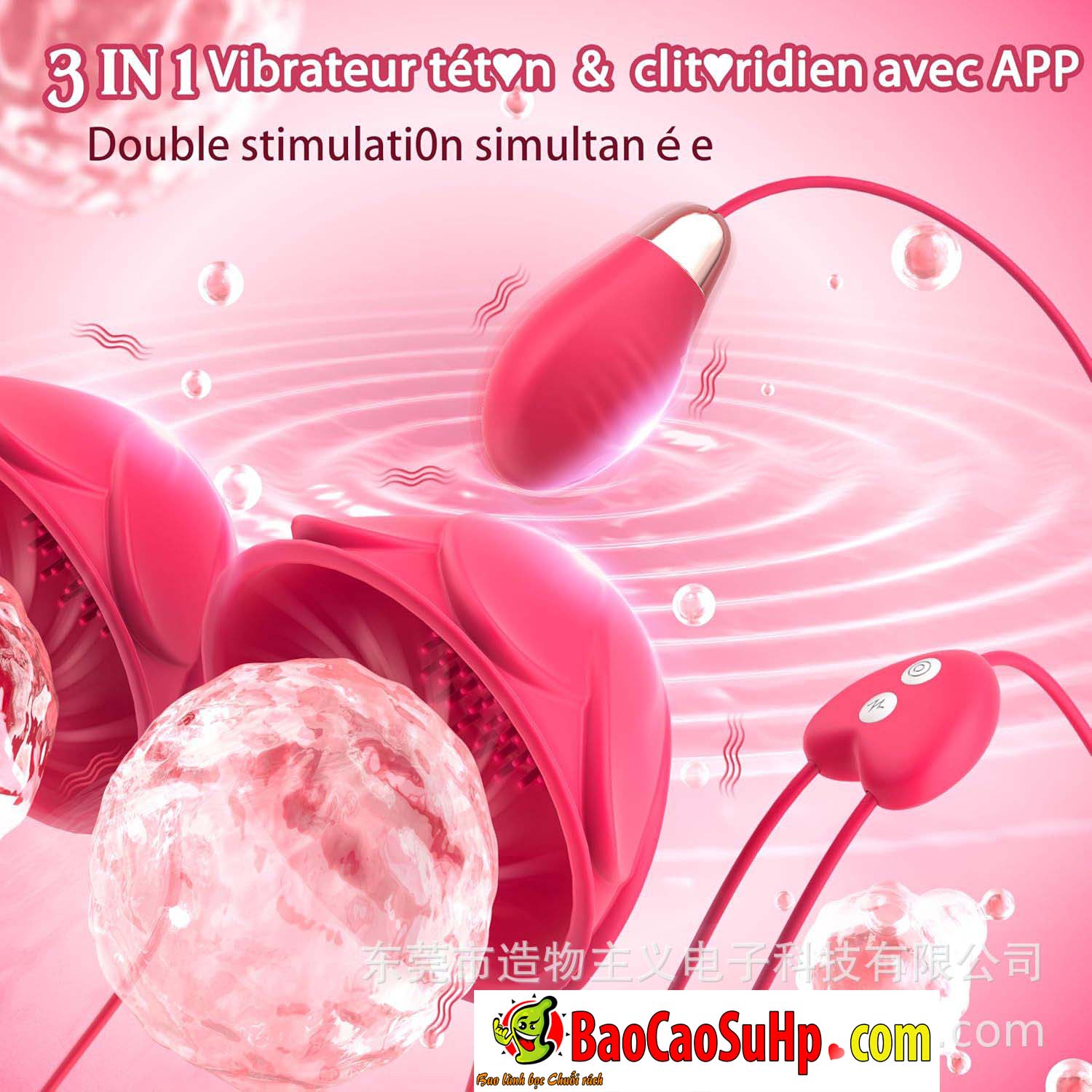 Trung rung APP Taille Parfaite 2in1 rung kich thich va bo hut ti tich hop 9