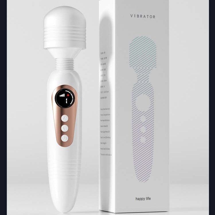 Chày rung phát nhiệt Mizzzee Happy Life White Firebaby giá rẻ rung mạnh