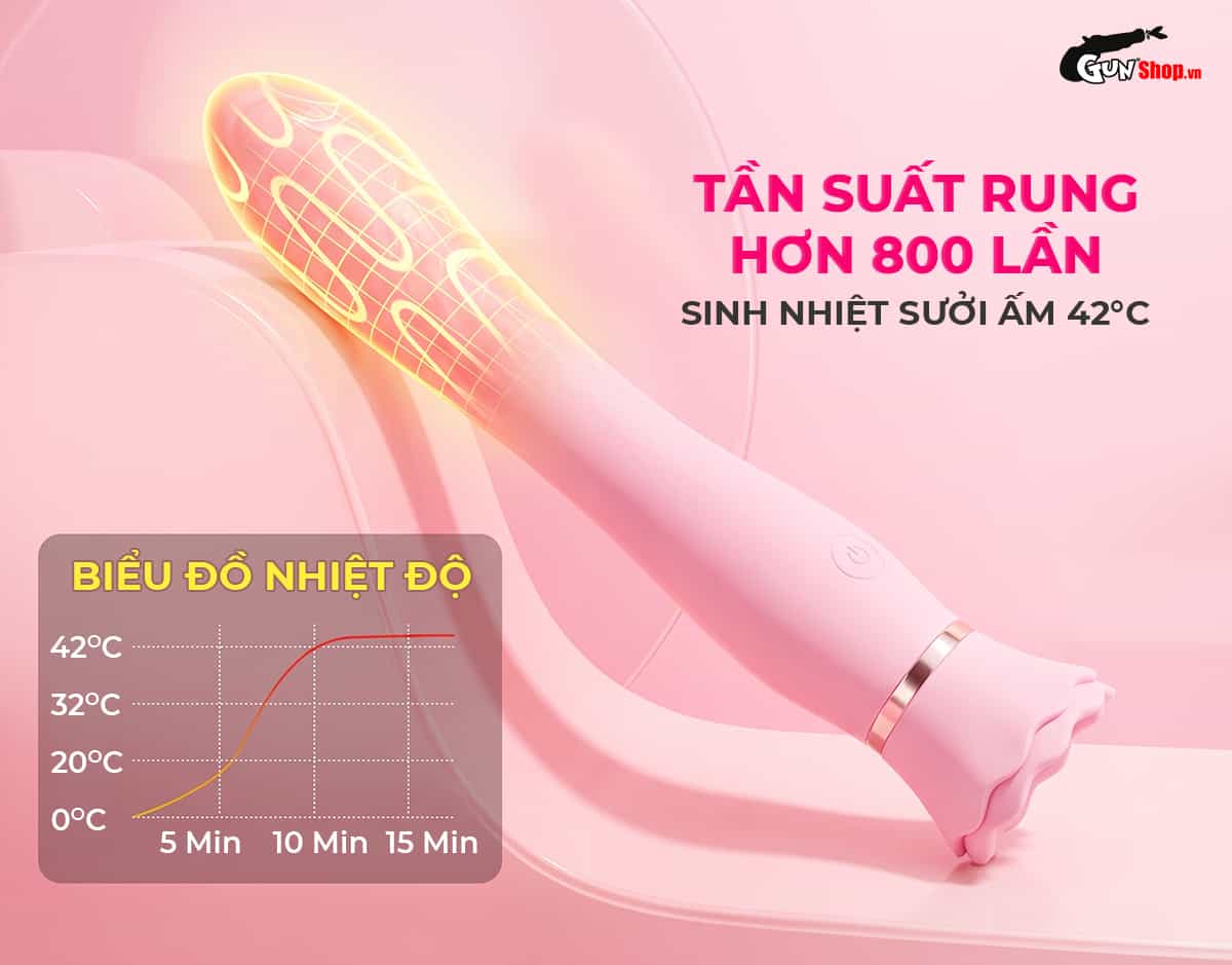 Galaku Ballet 2in1 rung hơn 800+ sưởi ấm 42°C