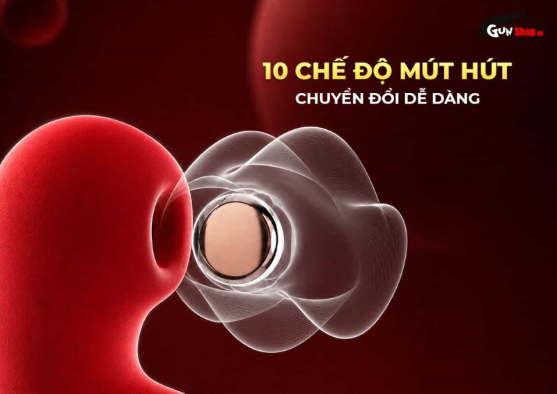 Galaku Milly 3in1 có động cơ 10 chế độ bú mút tại nhánh phụ