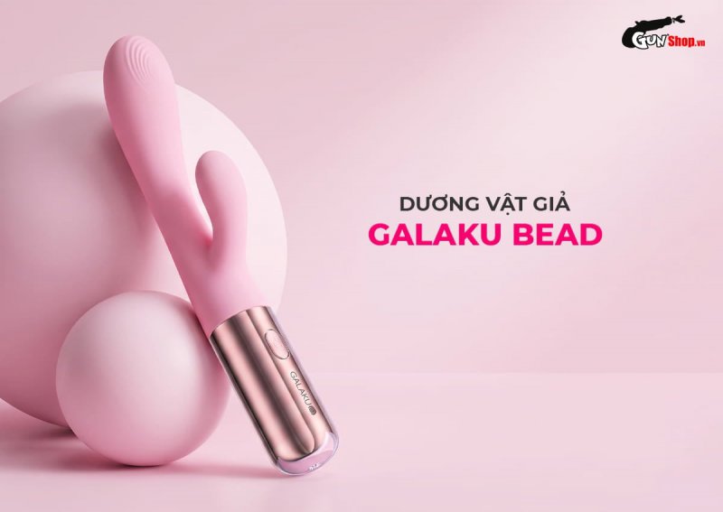 Dương vật giả đa năng Galaku Bead rung kích thích cùng lúc âm vật và âm đạo