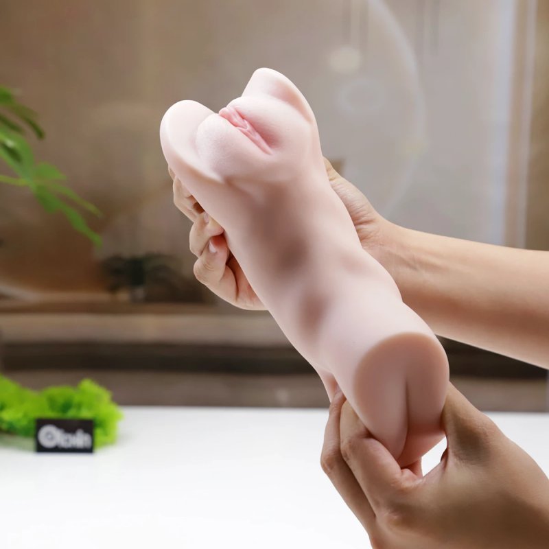 Âm đạo giả Leten M627 2 lỗ âm đạo hậu môn tăng trải nghiệm