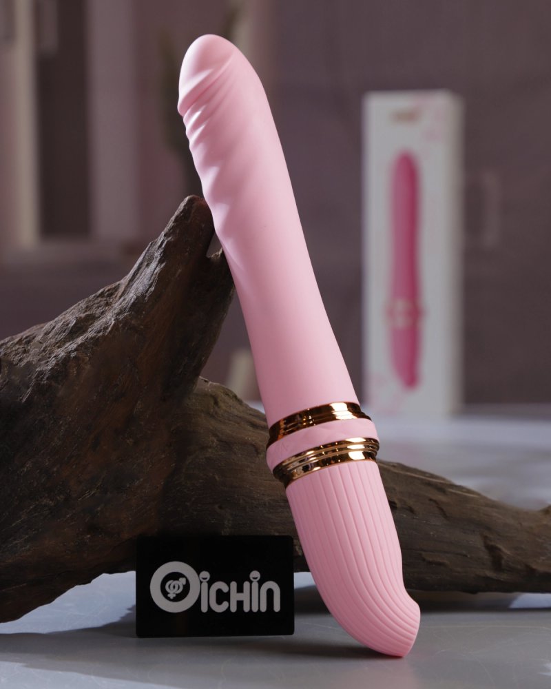 Dương vật giả rung thổi Yeain Strech Sucking 10 chế độ màu hồng