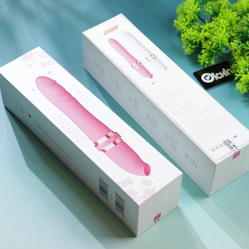 Dương vật giả rung thổi 2 đầu Yeain Strech Sucking 10 chế độ