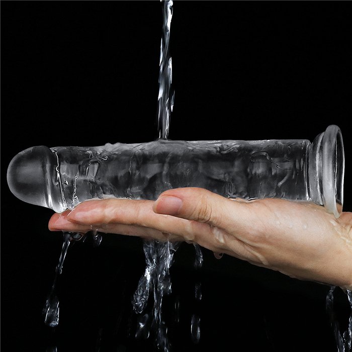 Lovetoy Flawless Clear 7 inch không bìu silicone mềm mịn