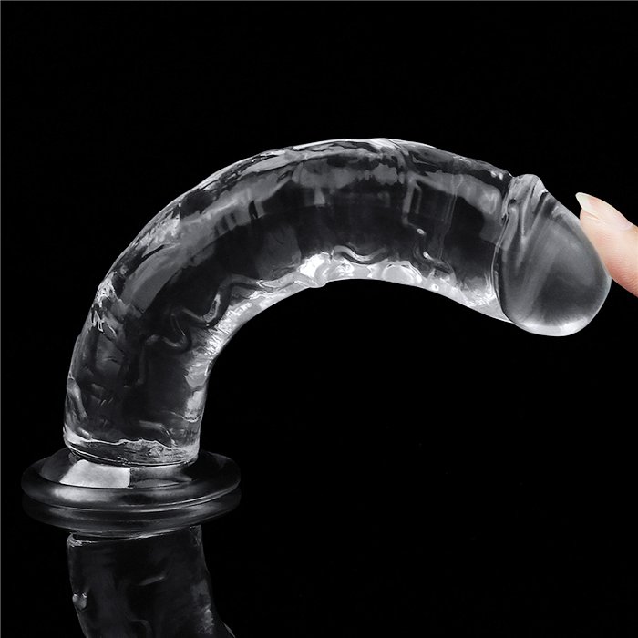 Lovetoy Flawless Clear 7 inch không bìu silicone mềm mịn