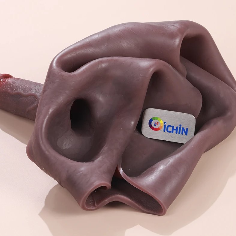Dương vật giả rỗng ruột Jiuai dạng quần đùi màu nâu đen