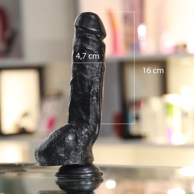 Dương vật giả chisa rubicon 9.9 inch hàng khủng màu đen châu Phi