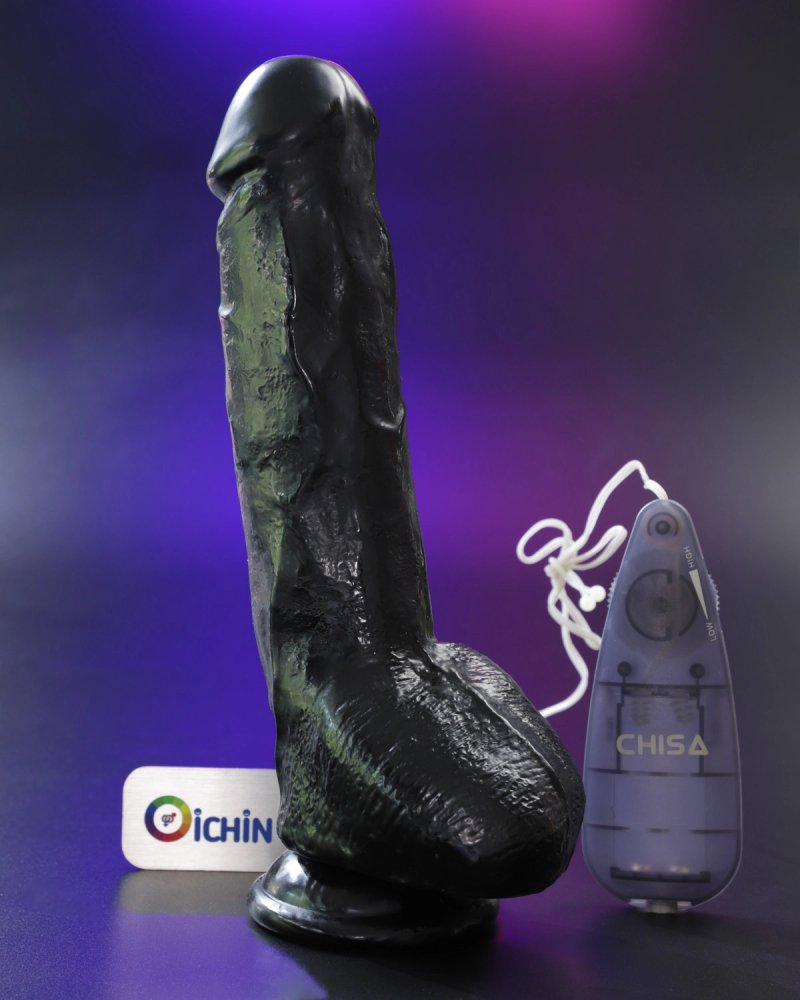 Dương vật giả chisa rubicon 9.9 inch gân guốc có rung