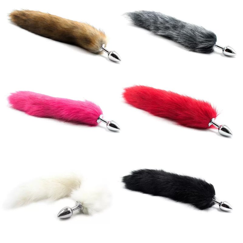 Đuôi cáo inox gắn hậu môn