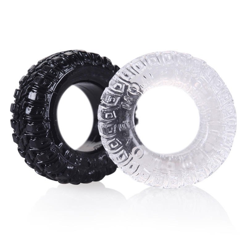 Bộ 2 vòng đeo dương vật Love Moment Rally Tire hình lốp xe