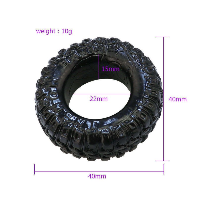 Bộ 2 vòng đeo dương vật Love Moment Rally Tire hình lốp xe
