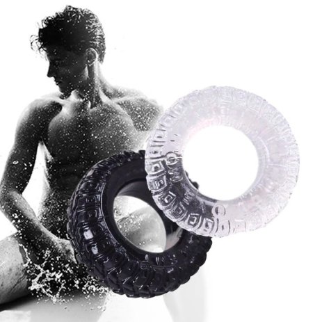 Bộ 2 vòng đeo dương vật Love Moment Rally Tire hình lốp xe