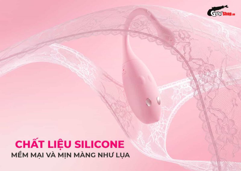 Galaku Prankster làm từ chất liệu silicone đàn hồi, mềm mại mịng màng như lụa