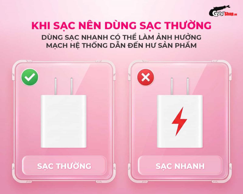 Lưu ý khi sử dụng trứng rung Galaku Prankster