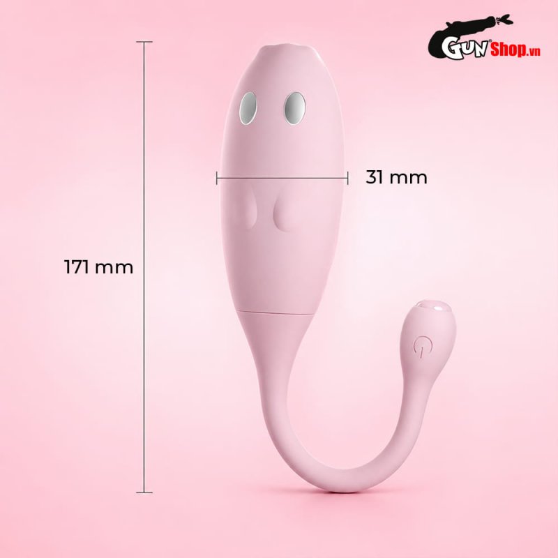 Trứng rung sốc điện Galaku Prankster nhỏ gọn