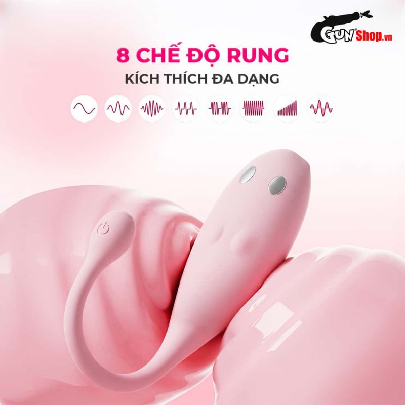 Trứng rung sốc điện Galaku Prankster nhỏ gọn