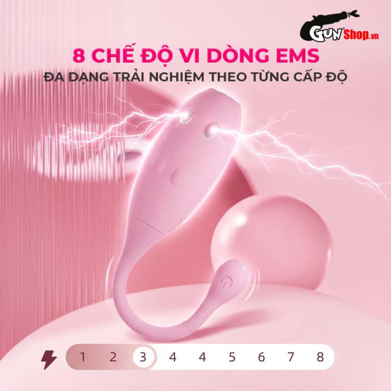 Trứng rung sốc điện Galaku Prankster nhỏ gọn