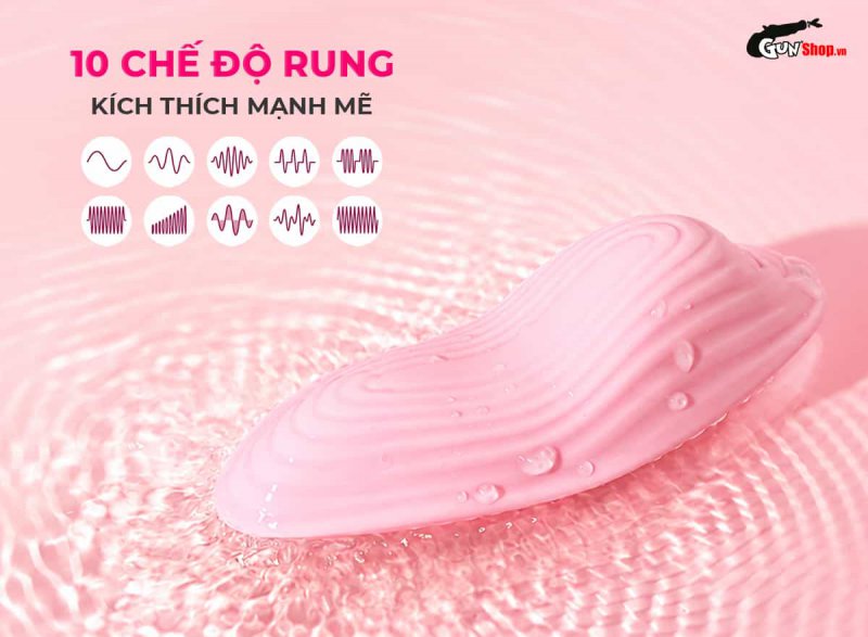Galaku Little Pea có 10 chế độ rung mạnh mẽ
