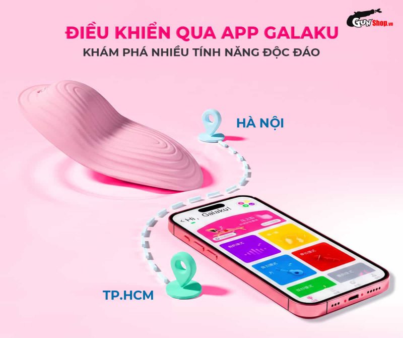 Galaku Little Pea có thể được sử dụng thông qua ứng dụng Galaku