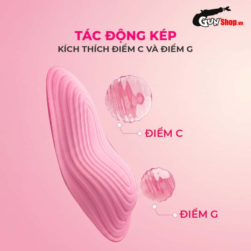 Trứng rung Galaku Little Pea gắn quần lót điều khiển qua app