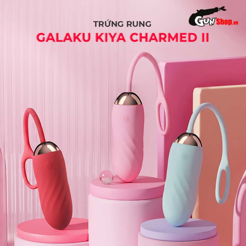 Trứng rung Galaku Kiya Charmed II