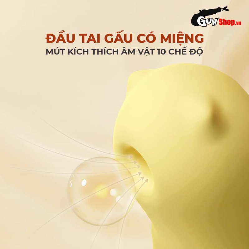 Trứng rung thú cưng Galaku Dinosaur x Demon 2 đầu rung bú mút