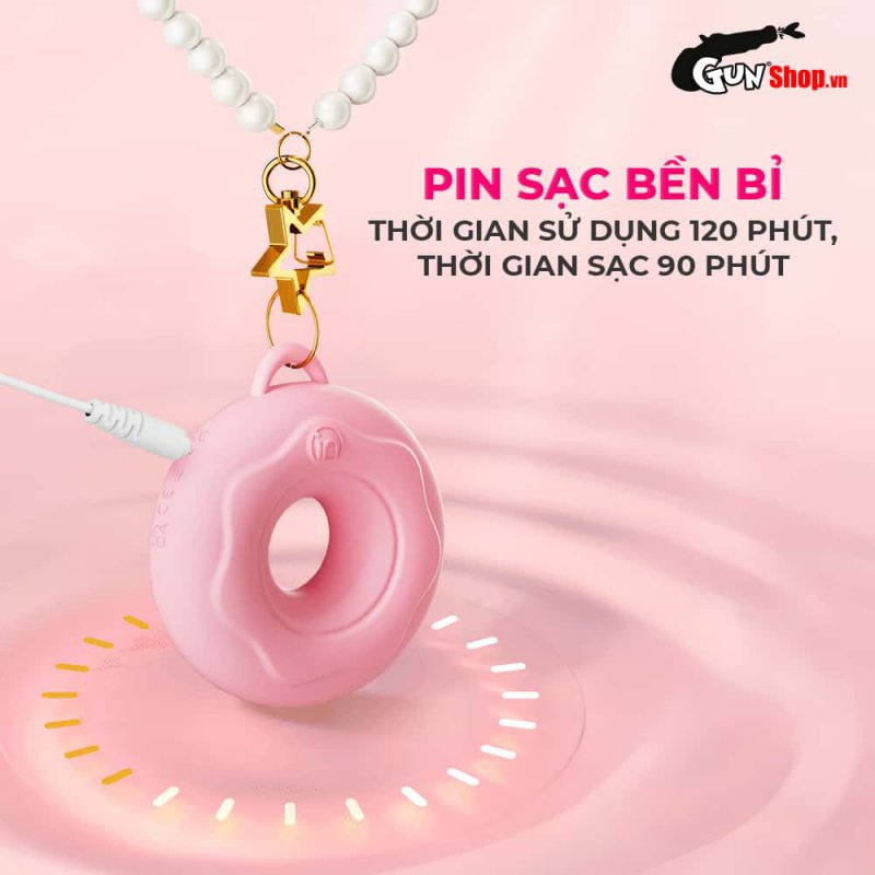 Trứng rung hình bánh donut Galaku Bell-Vibe